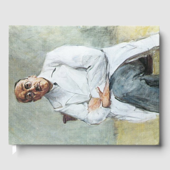 Libro De Visitas El cirujano (por Max Liebermann) (Anverso)