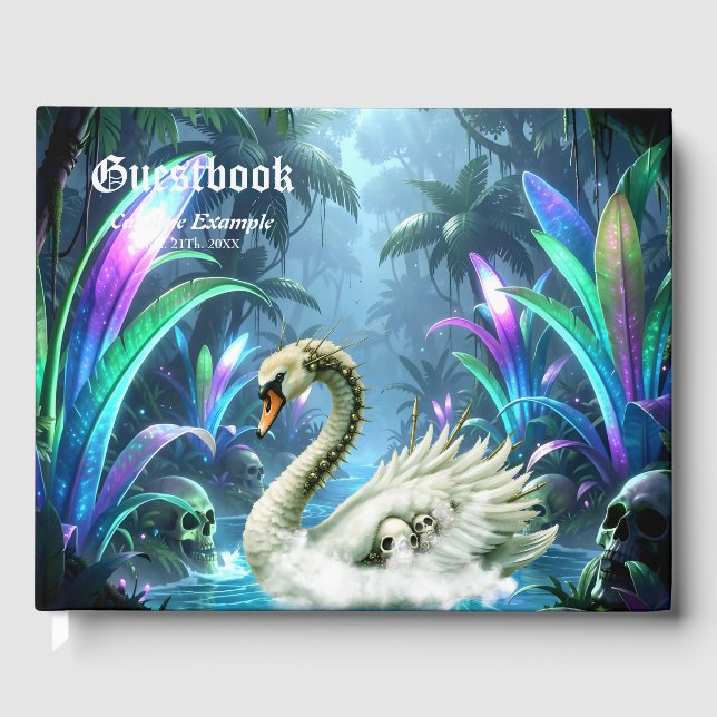 Libro De Visitas El cisne de las aguas olvidadas.  (Anverso)
