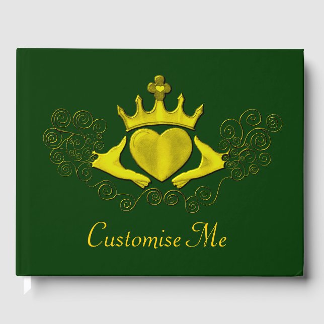 Libro De Visitas El Claddagh (Oro) (Anverso)