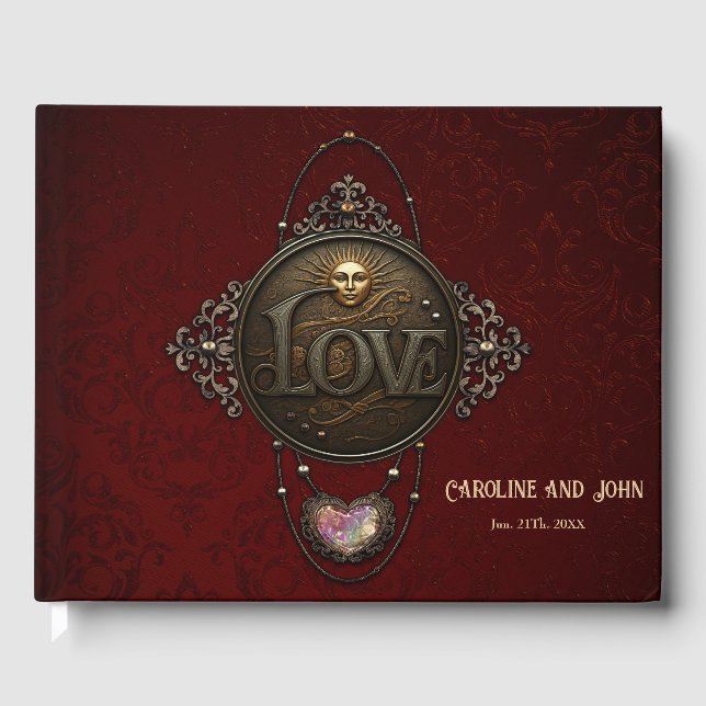 Libro De Visitas El emblema del amor. (Anverso)