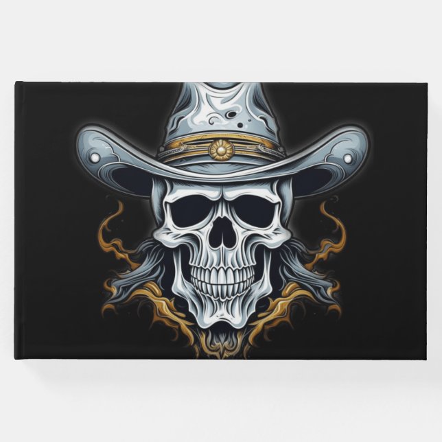 Libro De Visitas El esqueleto de Cowboy (Anverso)