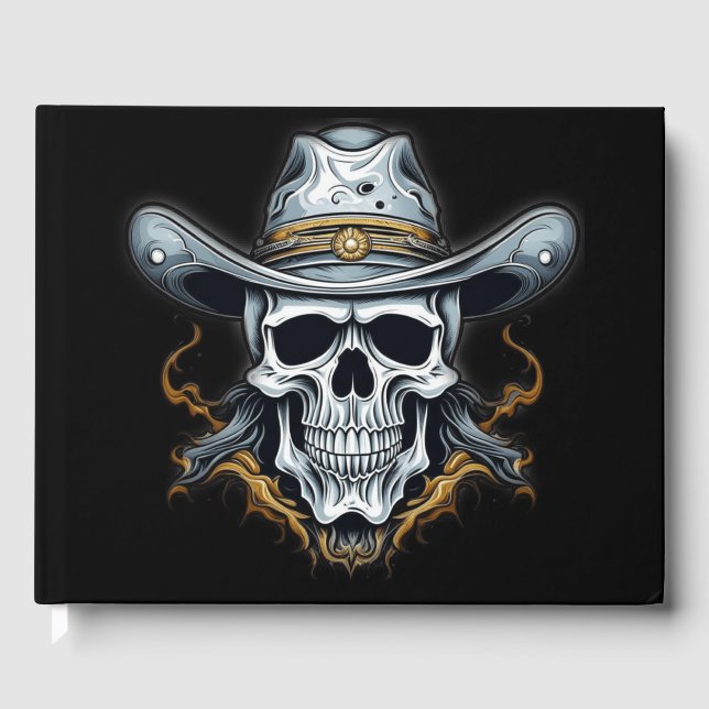 Libro De Visitas El esqueleto de Cowboy (Anverso)