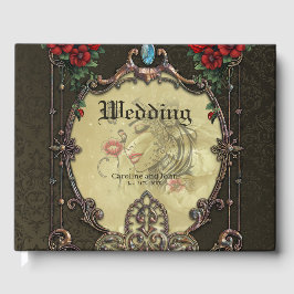 Libro De Visitas El marco ostenta un diseño opulento