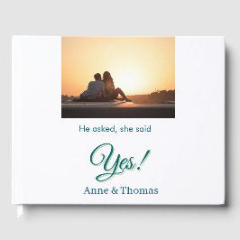 Libro De Visitas Él preguntó ella dijo que sí foto comprometidos az