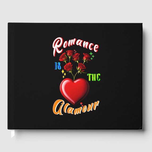 Libro De Visitas El romance es el glamour (Anverso)