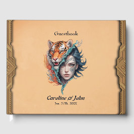 Libro De Visitas El tigre y la mujer, fuerza y gracia.