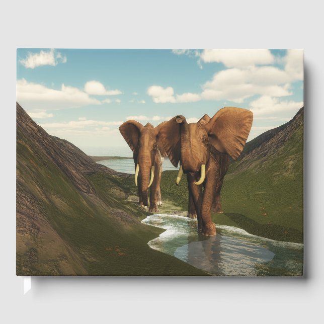 Libro De Visitas Elefante (Anverso)