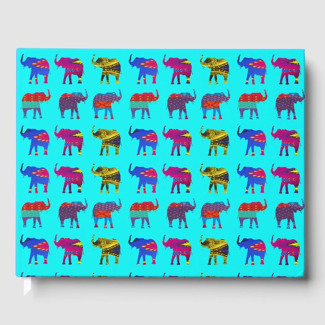 Libro De Visitas Elefantes de Funk (Anverso)