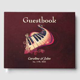 Libro De Visitas Elegance in motion, the curved piano. 