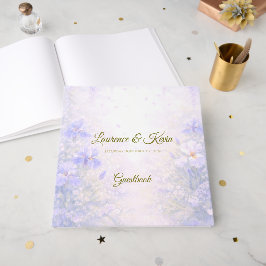 Libro De Visitas Elegant Botanical Wedding Guestbook
