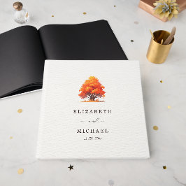 Libro De Visitas Elegant Fall Wedding Rustic Autumn Tree Wedding 