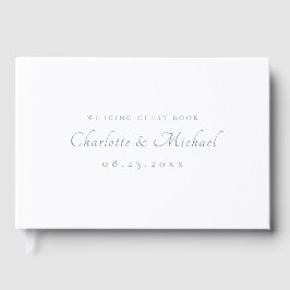 Libro De Visitas Elegant Modern Calligraphy Wedding