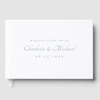 Libro De Visitas Elegant Modern Calligraphy Wedding