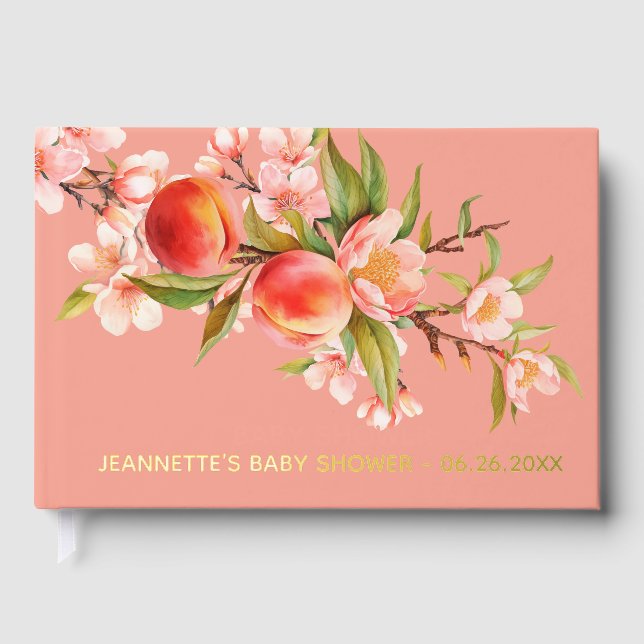 Libro De Visitas Elegant Southern Sweetheart Style (Anverso)