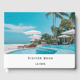 Libro De Visitas Elegante Blanco | Comentarios de huéspedes de alqu
