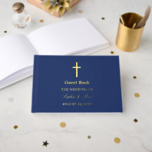 Elegante Boda azul de la Marina de Relieve metaliz
