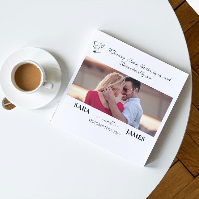 Libro De Visitas Elegante Boda fotográfico único (Subido por el creador)