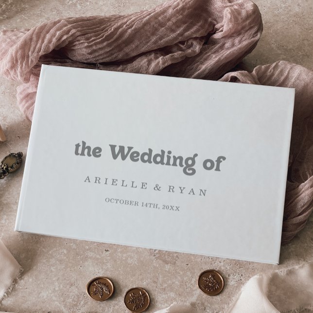 Libro De Visitas Elegante Boda Minimal Formal (Subido por el creador)