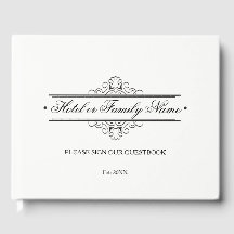 Elegante Familia Hotelera Personalizada En Blanco 