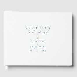Libro De Visitas Elegante guión Acuarela moderna Margarita