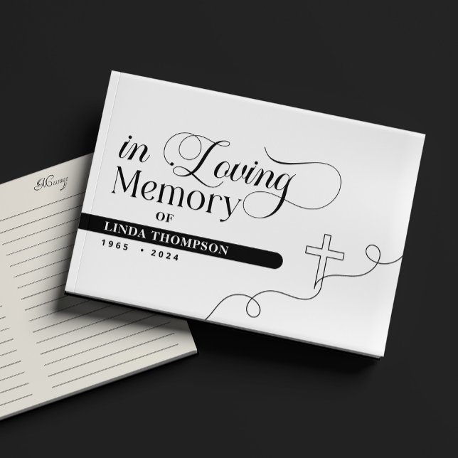 Libro De Visitas Elegante Monumento Funeral En La Memoria Amable (Subido por el creador)