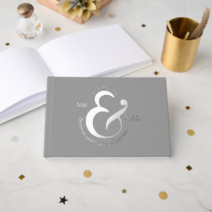 Libro De Visitas Elegante Novia Única Nombres De Oro