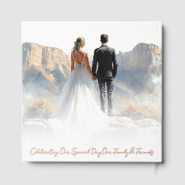 Libro De Visitas Elegante Personalizado Botánico Boho Monograma Bod