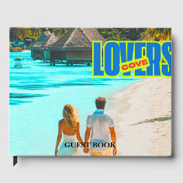 Libro De Visitas Elegante Recuerdo Romántico para Bodas y Celebraci