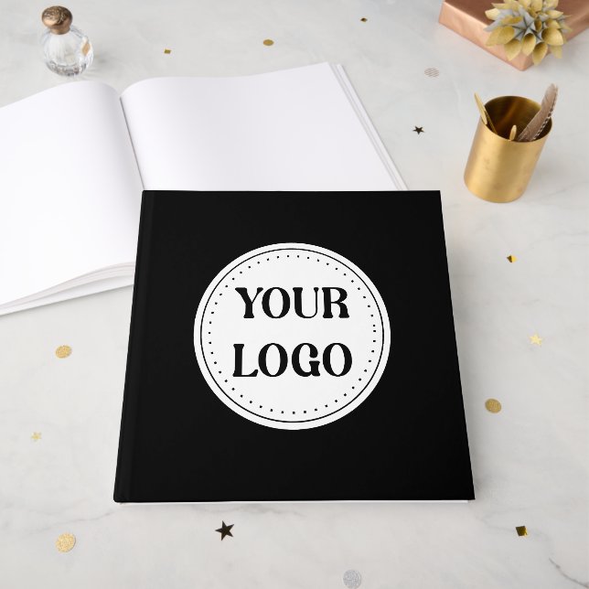 Libro De Visitas Elegante y de diseño (Anverso Abierto)