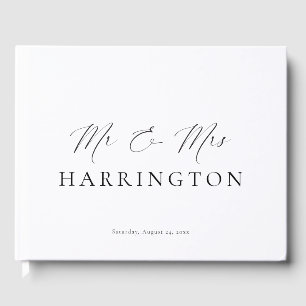 Libro De Visitas Ellesmere Sr. y Sra. Boda
