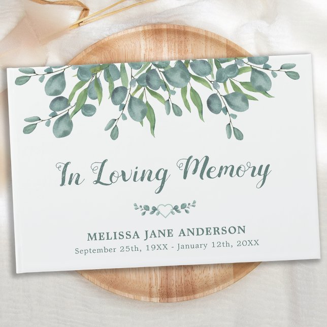 Libro De Visitas En el funeral conmemorativo de Eucalyptus (Subido por el creador)