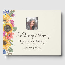 Libro De Visitas En la memoria amorosa girasol