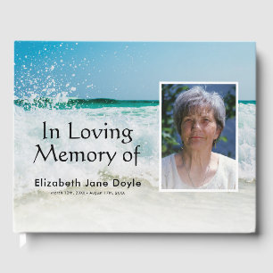Libro De Visitas En Memoria Funeral de Playa Memorial del Océano