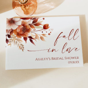 Libro De Visitas Enamorarse Fiesta Nupcial Floral Burgundy Oxidado