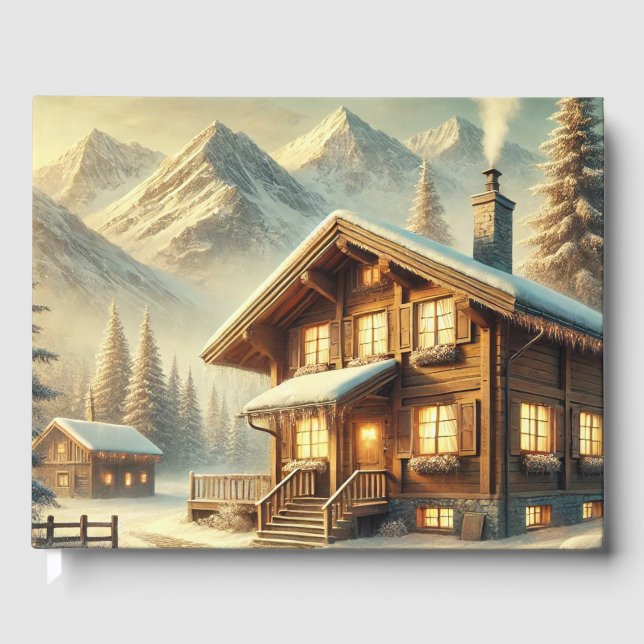 Libro De Visitas Encanto alpino (Anverso)