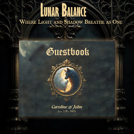 Libro De Visitas Equilibrio Lunar – Donde las Sombras Abrazan la Lu