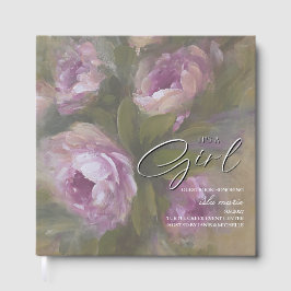 Libro De Visitas Es una niña 12 x 12"
