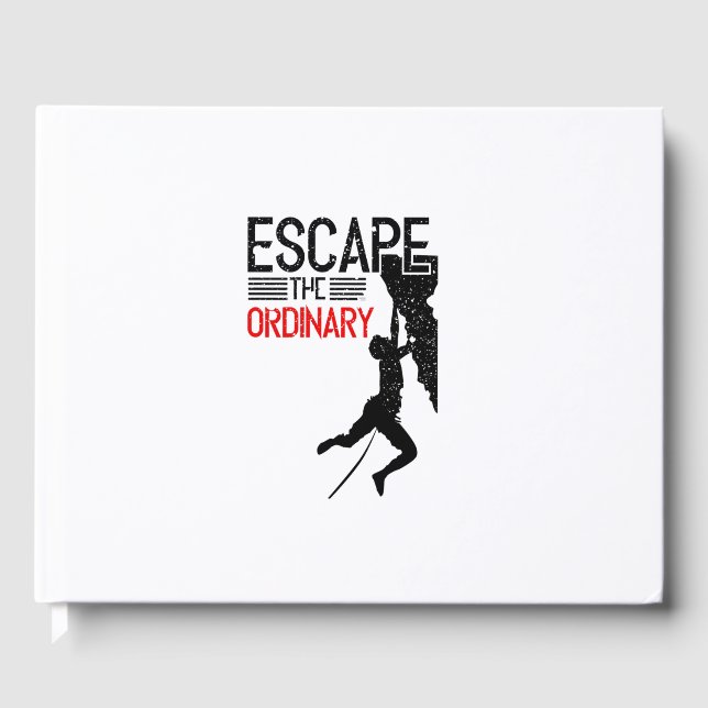 Libro De Visitas escape the ordinary (Anverso)