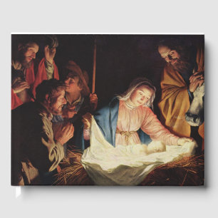 Libro De Visitas Escena de la natividad