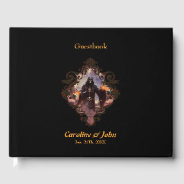 Libro De Visitas Escenario fascinante y místico de un esqueleto