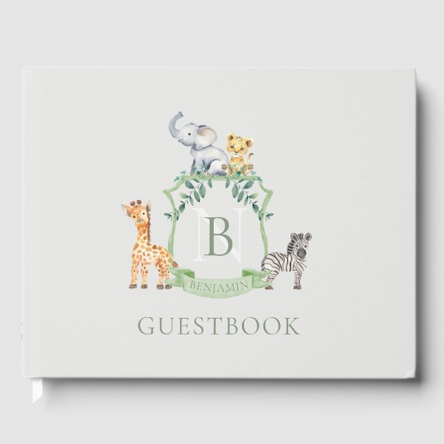 Libro De Visitas Escudo Safari (Anverso)