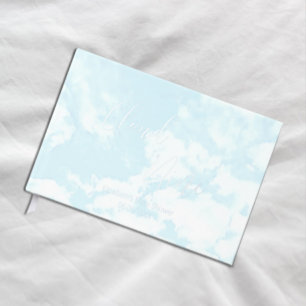Libro De Visitas Estamos en el Nueve de Nube Baby Shower