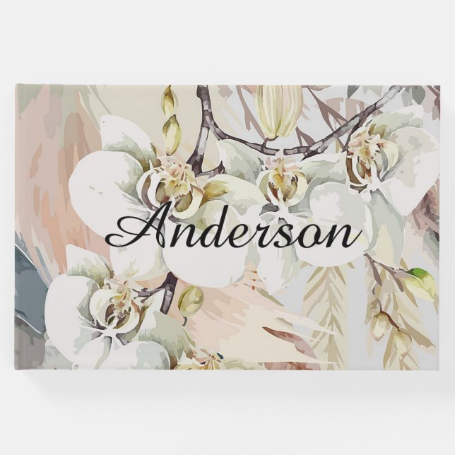 Libro De Visitas Estilo Boho (Anverso)