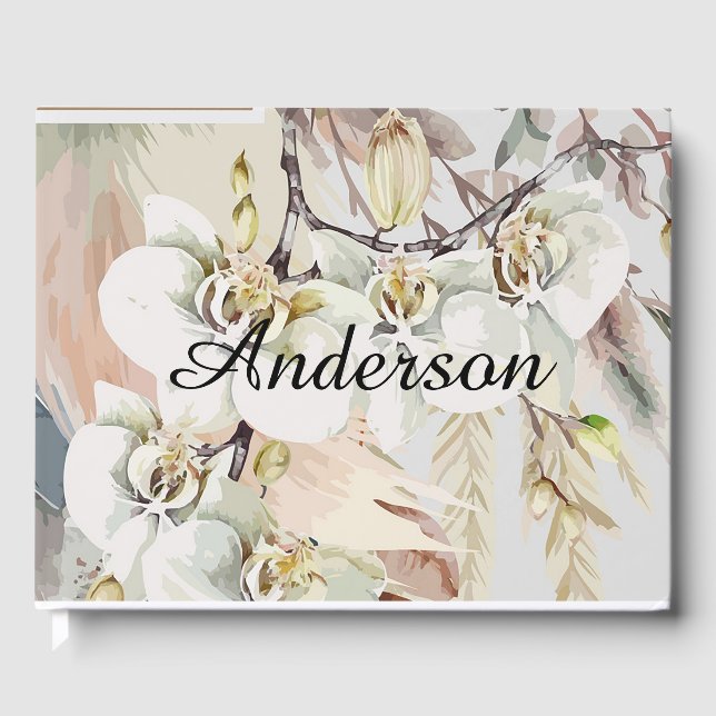 Libro De Visitas Estilo Boho (Anverso)