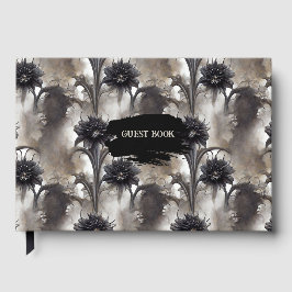 Libro De Visitas Estilo gótico Boda oscuro