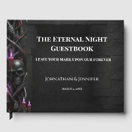 Libro De Visitas Eternal Night Gothic Vampire Wedding Dark Romance