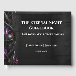 Libro De Visitas Eternal Night Gothic Vampire Wedding Dark Romance