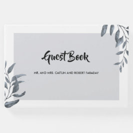 Libro De Visitas Eucalipto azul turbio