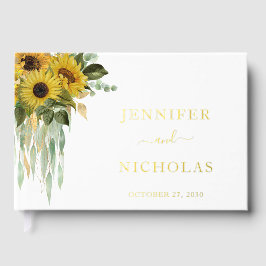 Libro De Visitas Eucalyptus Boda Gold