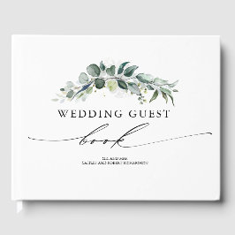 Libro De Visitas Eucalyptus Greenery Foliage Boda
